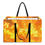 Sunrise Sky Print Utility Tote Bag