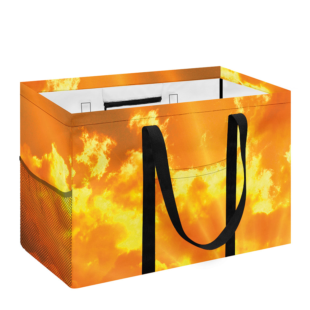 Sunrise Sky Print Utility Tote Bag