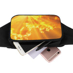 Sunrise Sky Print Waist Bag