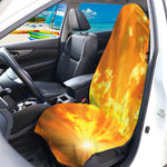 Sunrise Sky Print Waterproof Car Seat Cover