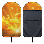 Sunrise Sky Print Waterproof Car Seat Cover