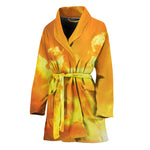 Sunrise Sky Print Women's Bathrobe