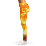 Sunrise Sky Print Women's Leggings