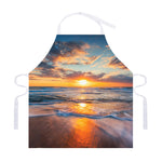 Sunrise Wave Print Adjustable Apron