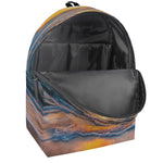 Sunrise Wave Print Backpack