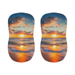 Sunrise Wave Print Bar Stool Covers
