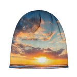Sunrise Wave Print Beanie