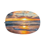 Sunrise Wave Print Car Side Mirror Covers