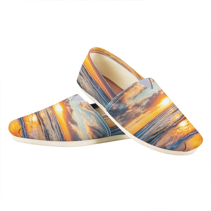Sunrise Wave Print Casual Shoes