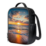 Sunrise Wave Print Crossbody Lunch Bag