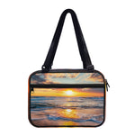 Sunrise Wave Print Double Strap Bible Bag
