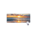 Sunrise Wave Print Extended Mouse Pad