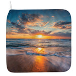 Sunrise Wave Print Hand Towel