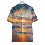 Sunrise Wave Print Hawaiian Shirt