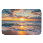Sunrise Wave Print Indoor Door Mat