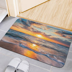 Sunrise Wave Print Indoor Door Mat