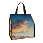 Sunrise Wave Print Insulated Lunch Tote