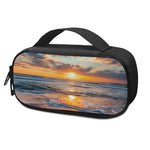 Sunrise Wave Print Insulin Cooler Travel Case