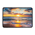 Sunrise Wave Print Kitchen Mat
