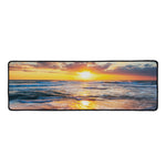 Sunrise Wave Print Long Kitchen Mat