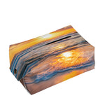 Sunrise Wave Print Rectangle Tissue Box Cover