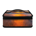 Sunrise Wave Print Small Lunch Bag
