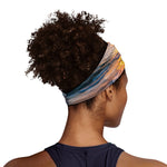 Sunrise Wave Print Sports Headband