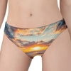 Sunrise Wave Print Women's Panties