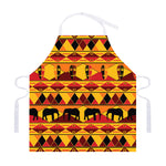 Sunset African Tribal Pattern Print Adjustable Apron