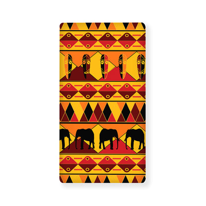 Sunset African Tribal Pattern Print Baby Crib Sheet