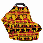 Sunset African Tribal Pattern Print Baby Seat Cover
