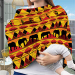 Sunset African Tribal Pattern Print Baby Seat Cover