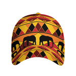 Sunset African Tribal Pattern Print Baseball Cap