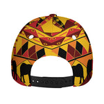 Sunset African Tribal Pattern Print Baseball Cap