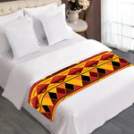 Sunset African Tribal Pattern Print Bed Runner