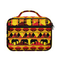 Sunset African Tribal Pattern Print Briefcase Bible Bag