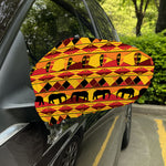 Sunset African Tribal Pattern Print Car Side Mirror Covers