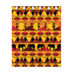 Sunset African Tribal Pattern Print Curtain