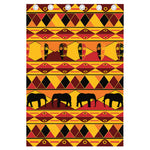 Sunset African Tribal Pattern Print Curtain