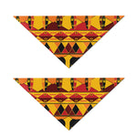 Sunset African Tribal Pattern Print Dog Bandana