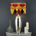 Sunset African Tribal Pattern Print Drum Lamp Shade
