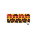 Sunset African Tribal Pattern Print Extended Mouse Pad