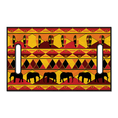 Sunset African Tribal Pattern Print Golf Cart Seat Cover