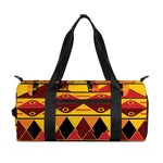 Sunset African Tribal Pattern Print Gym Bag