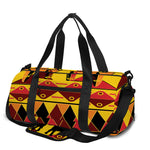 Sunset African Tribal Pattern Print Gym Bag