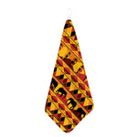 Sunset African Tribal Pattern Print Hand Towel