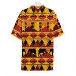Sunset African Tribal Pattern Print Hawaiian Shirt