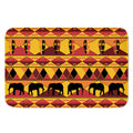 Sunset African Tribal Pattern Print Indoor Door Mat