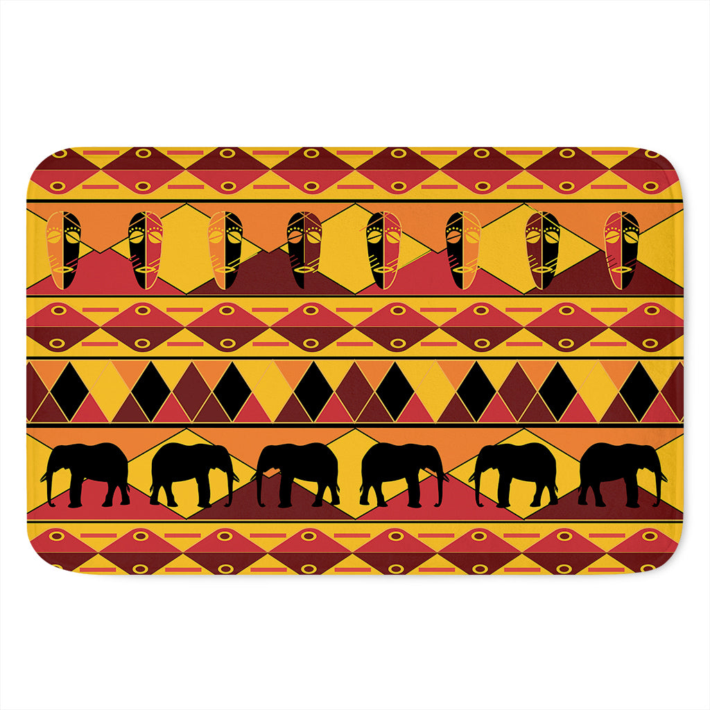 Sunset African Tribal Pattern Print Indoor Door Mat