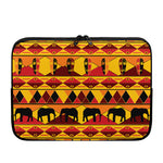Sunset African Tribal Pattern Print Laptop Sleeve